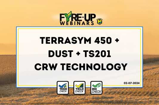 Terrasym 450 + DUST + TS201 CRW Mitigating Technology