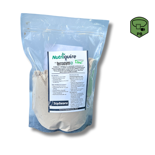 Nutriquire + DUST™ + Terrasym 401 (for soybeans)